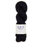 Kokon Bleu Fingering Merino Wool black yarn