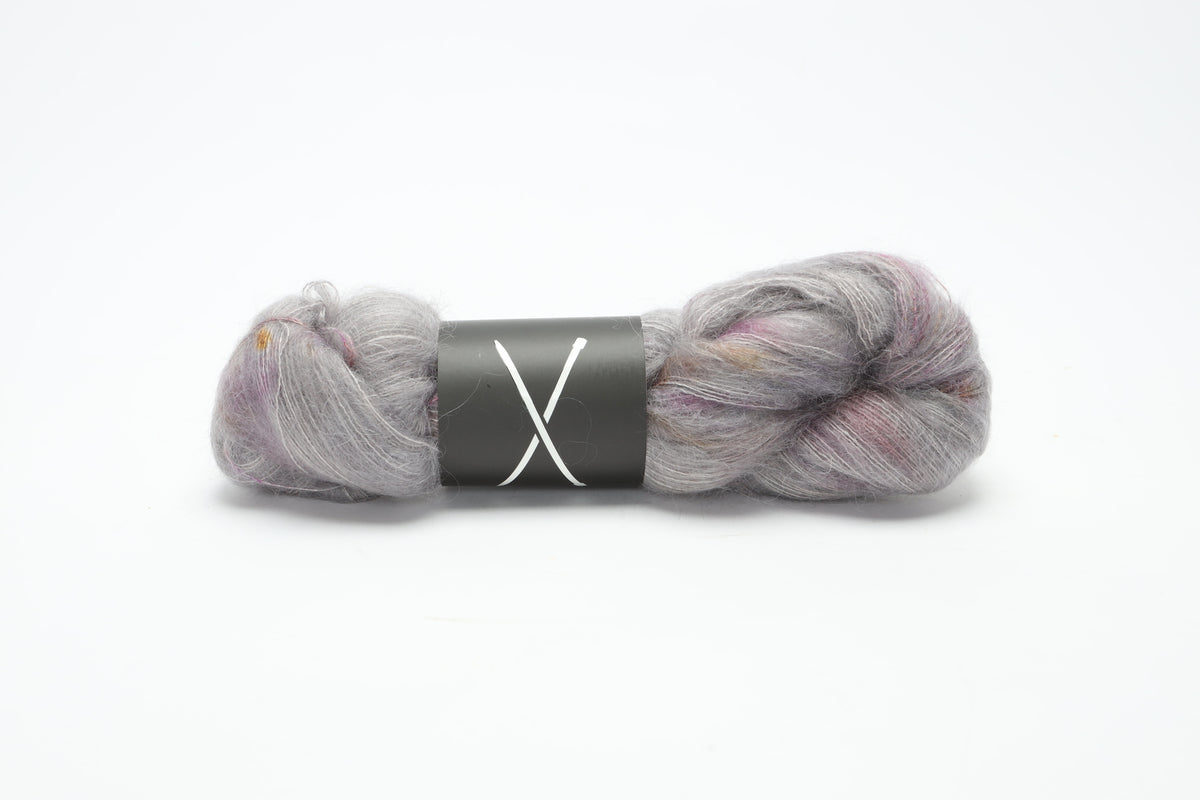 The Knitting Loft - Dust - Mohair/Silk Lace Yarn