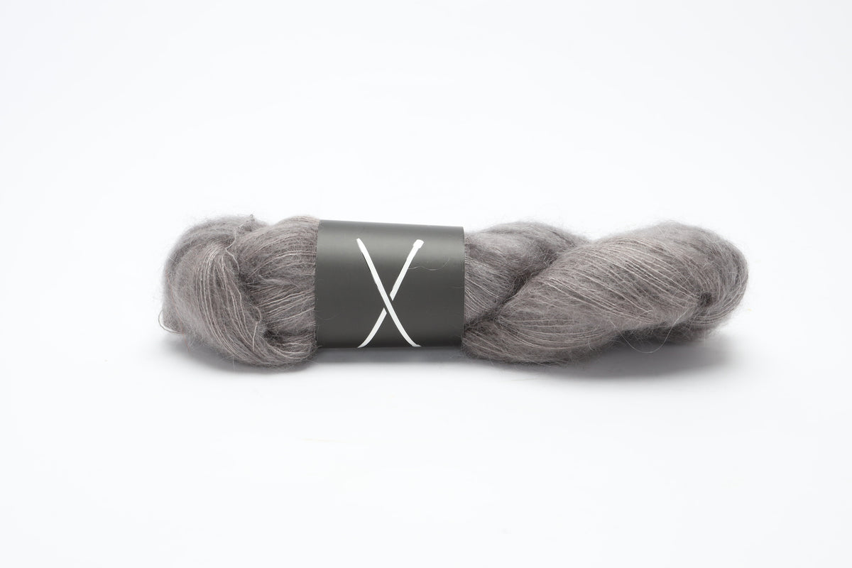 The Knitting Loft - Dust - Mohair/Silk Lace Yarn