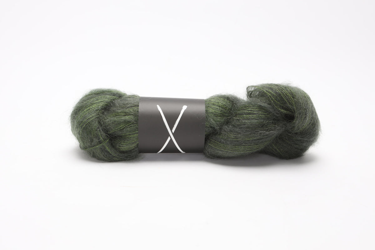 The Knitting Loft - Dust - Mohair/Silk Lace Yarn