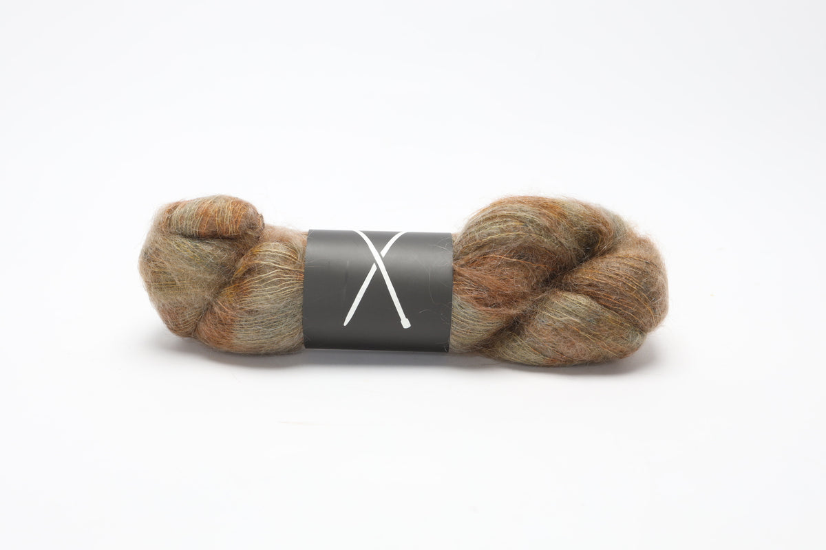 The Knitting Loft - Dust - Mohair/Silk Lace Yarn