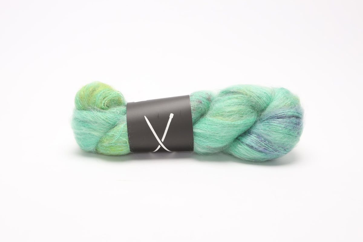 The Knitting Loft - Dust - Mohair/Silk Lace Yarn