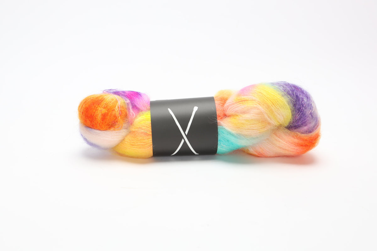 The Knitting Loft - Dust - Mohair/Silk Lace Yarn