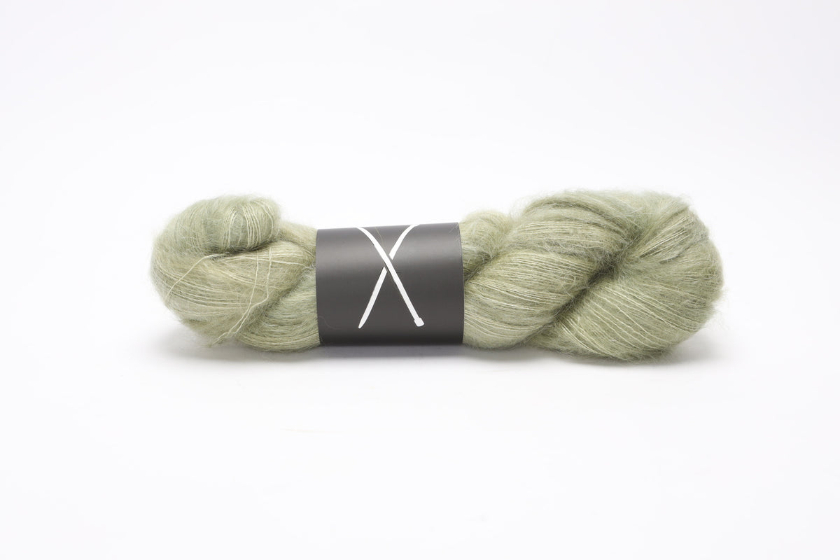The Knitting Loft - Dust - Mohair/Silk Lace Yarn