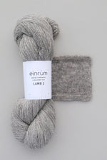 Einrum - LAMB 2 Merino Lambswool & Mulberry Silk Yarn