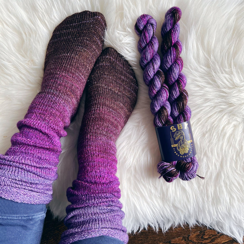 Shirley Brian Yarns - Deconstructed Fade Sock