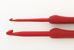 Etimo Red Crochet Hook with Cushion Grip