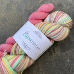 bliss by the cozy knitter french macaron (pink mini)