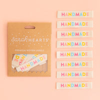 Sarah Hearts - Premium Woven Labels