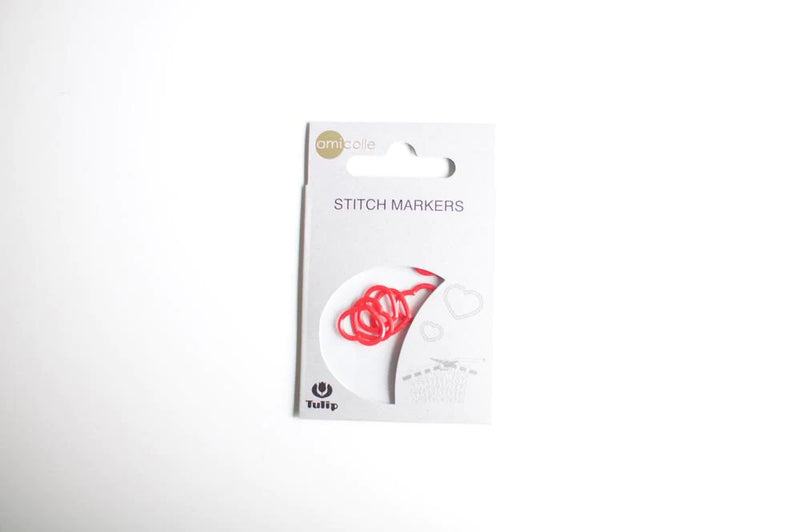 Tulip - Heart Shaped Stitch Markers