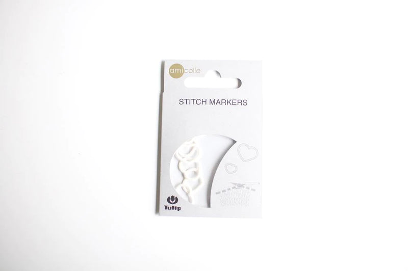 Tulip - Heart Shaped Stitch Markers