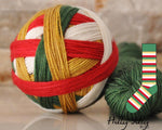 bliss by the cozy knitter - holiday collection holly jolly (green mini)