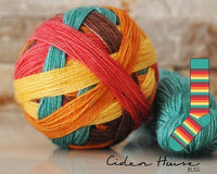 bliss by the cozy knitter cider house (green mini)