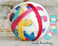 bliss by the cozy knitter celebration (mint mini)