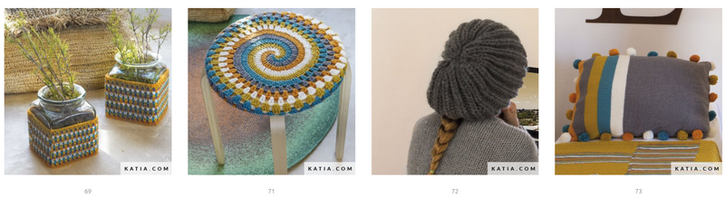 Katia Crochet & Knitting Book: Home no. 3