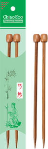 ChiaoGoo 9" Bamboo Single Point Needles