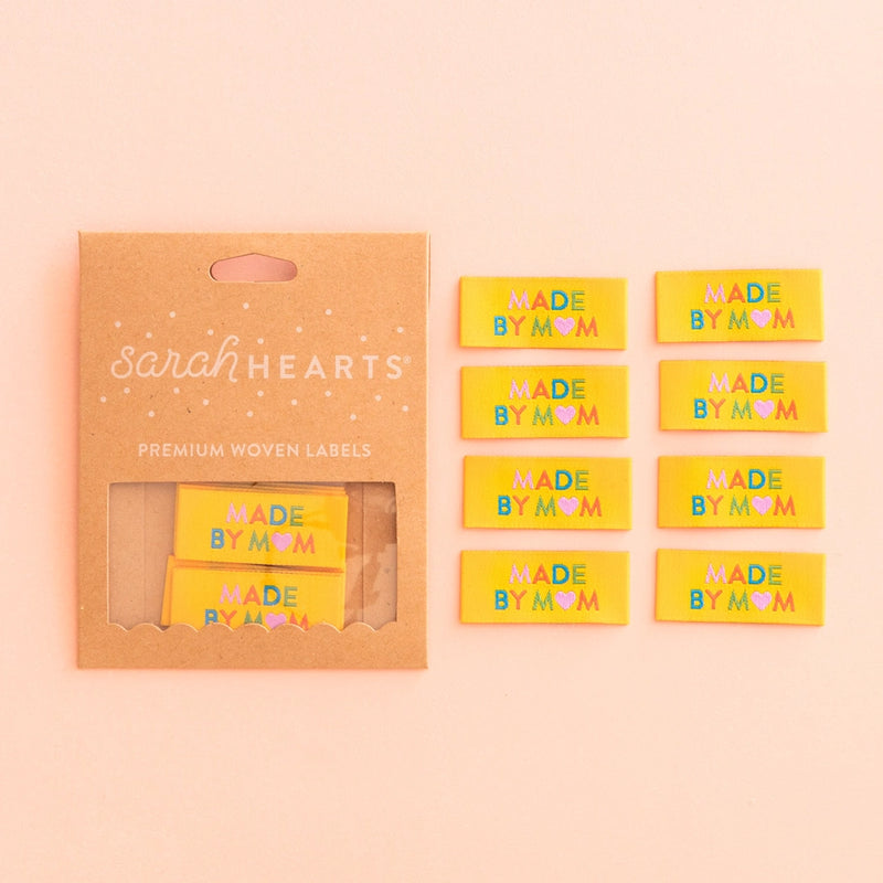 Sarah Hearts - Premium Woven Labels