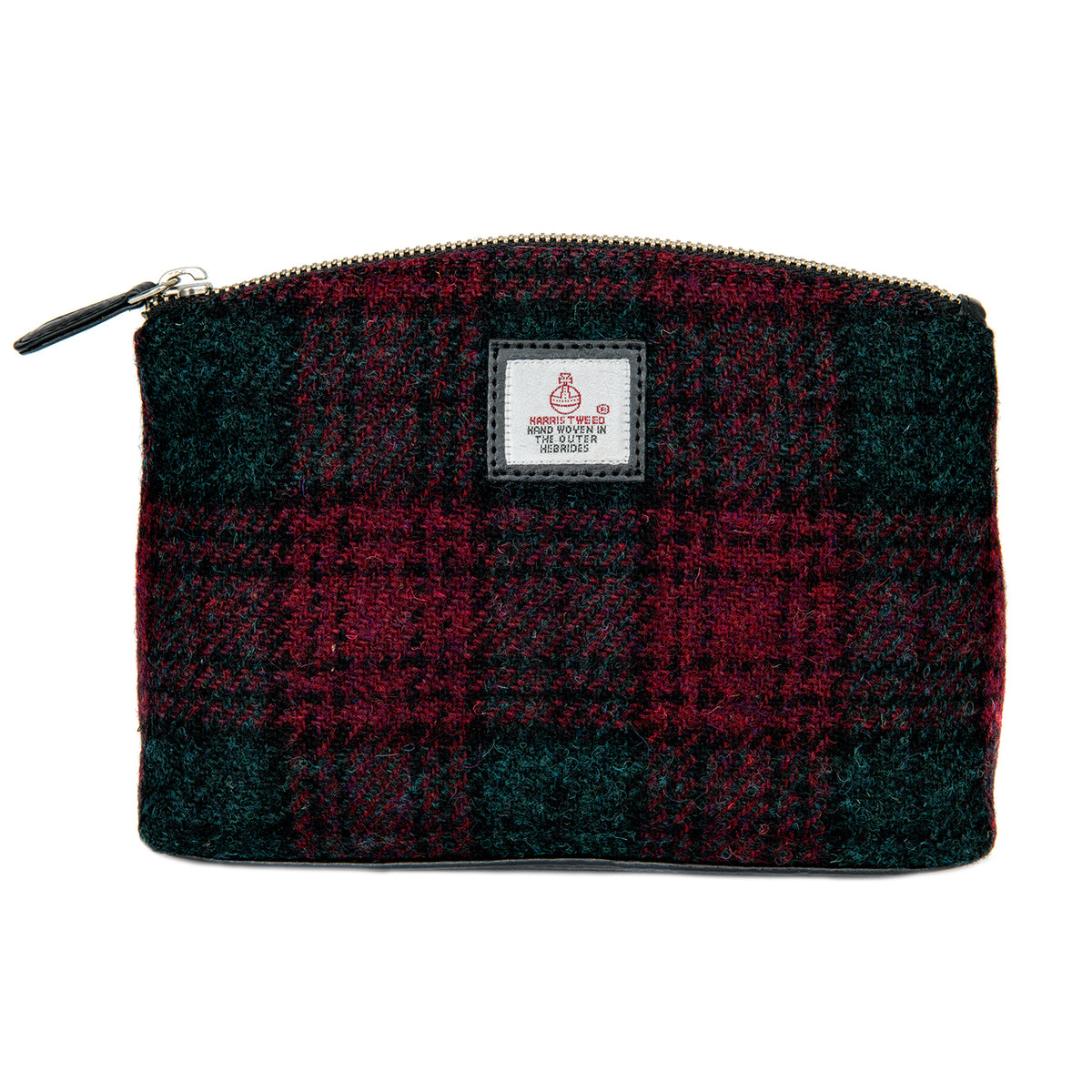 Harris Tweed Maroon Cosmetic Bag - Toronto, Canada