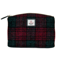 Harris Tweed Maroon Cosmetic Bag - Toronto, Canada
