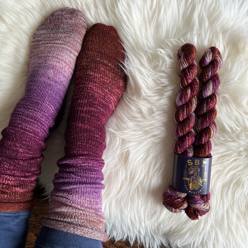 Shirley Brian Yarns - Deconstructed Fade Sock