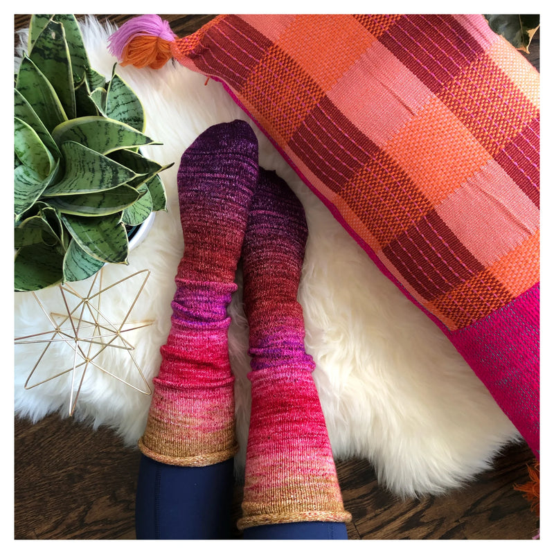 Shirley Brian Yarns - Deconstructed Fade Sock