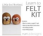 Nan.C Designs Needle Felting Kits