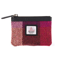 Pink Harris Tweed Coin Purse