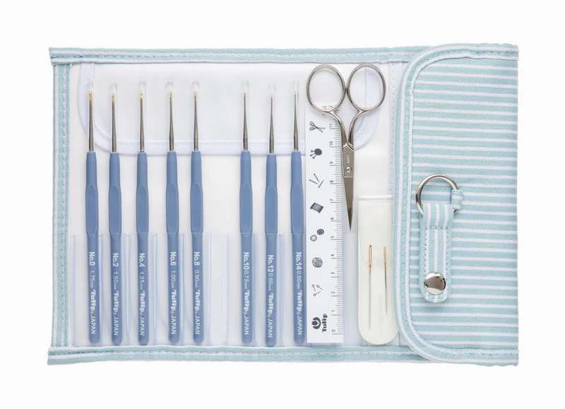Etimo - Steel Crochet Hook with Cushion Grip Silver Set available Online