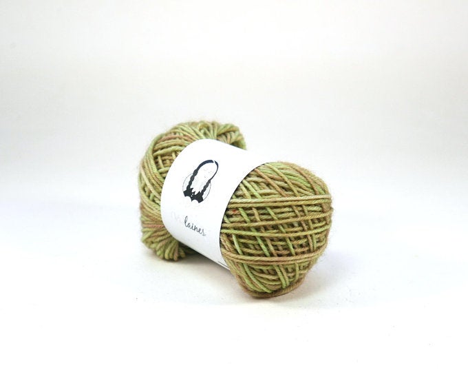 (vi)laines yarnlings - chaussettes sock spinning a tall yarn