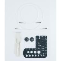 Tulip Carry C Fine Gauge Interchangeable Bamboo Knitting Needle Set