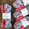 bliss by the cozy knitter cheerful (red mini)