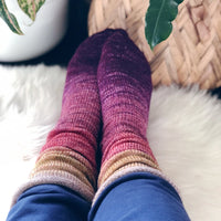 Shirley Brian Yarns - Deconstructed Fade Sock