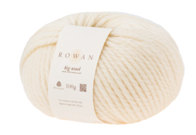 Rowan Big Wool Super Bulky white Yarn in Toronto