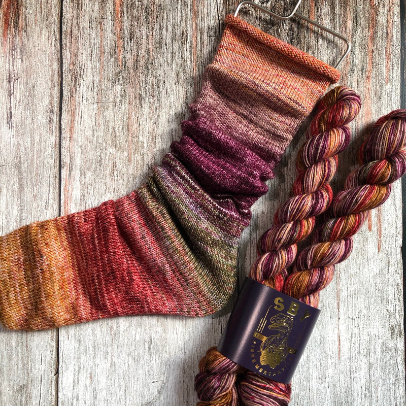 Shirley Brian Yarns - Deconstructed Fade Sock