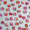 PigeonWishes Colourful Buttons for Knitting Projects